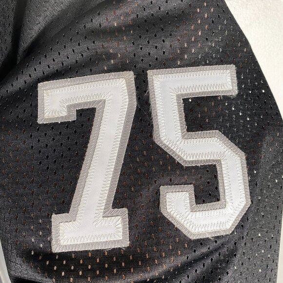 Mitchell & Ness Throwback 1987 Howie Long Oakland Raiders Jersey Size 54 - Picture 6 of 13